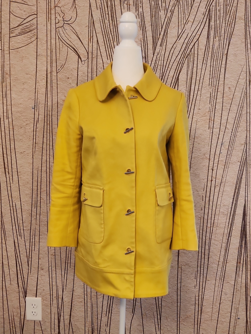phillip lim Yellow Cotton Coat Size 2